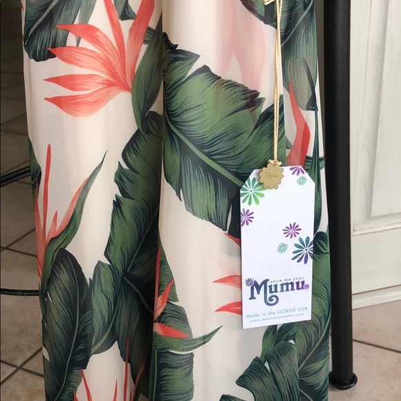 Show Me Your MuMu Leaf Printed Mini Dress! - Picture 4 of 5